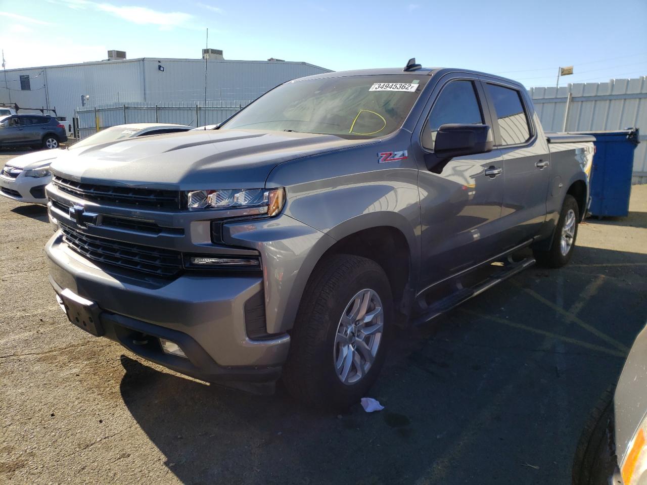 Photo 2 from auction – 2021 CHEVROLET SILVERADO with VIN 3GCUYEED1MG111144