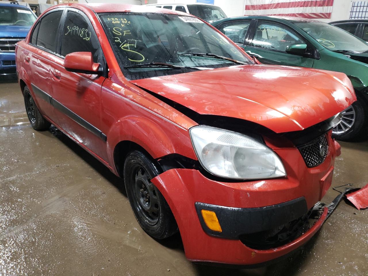 KIA RIO 2006 with VIN KNADE123966102285 - Photo from auction