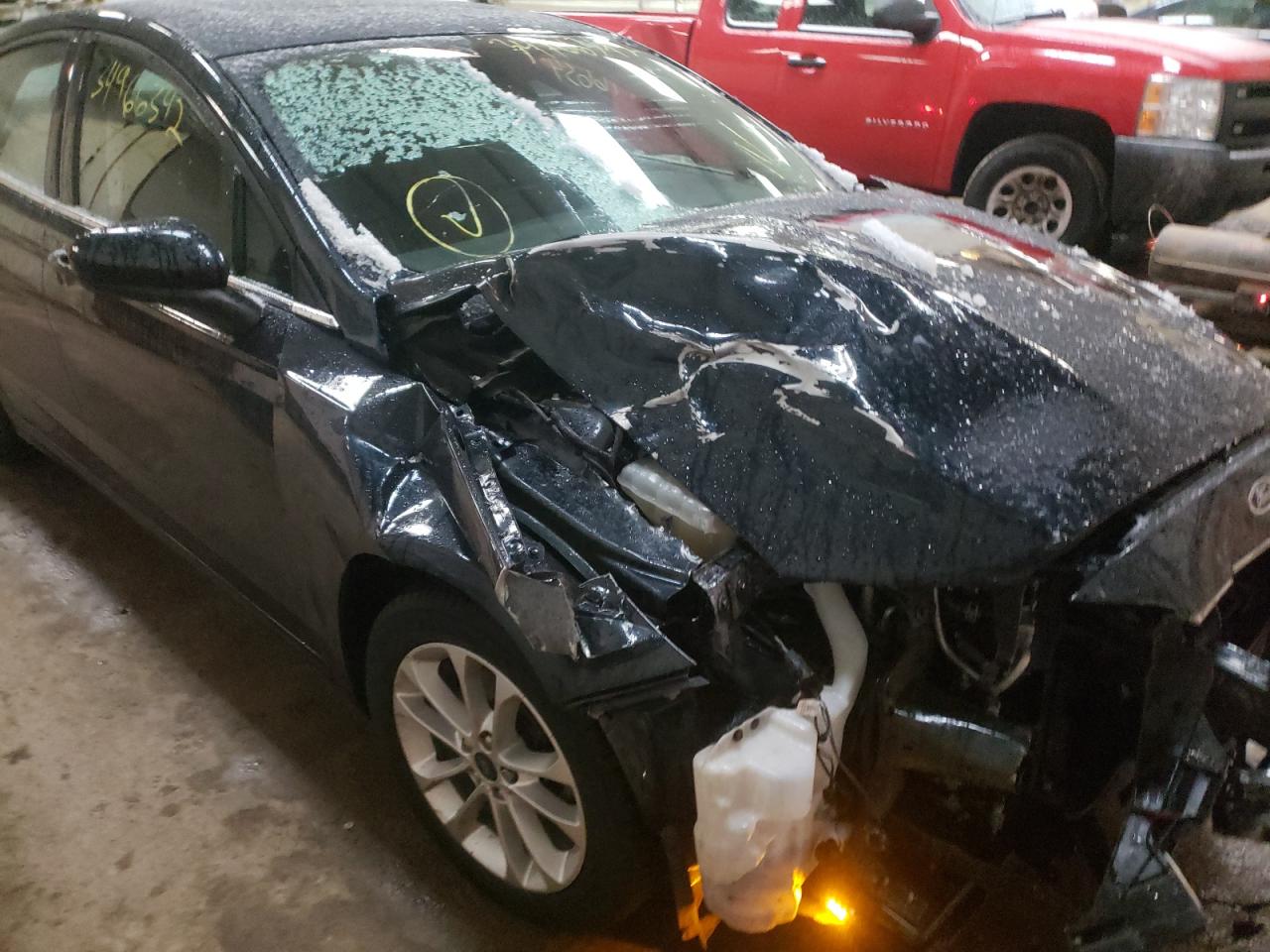Photo 9 from auction – 2020 FORD FUSION SE with VIN 3FA6P0HD0LR107489
