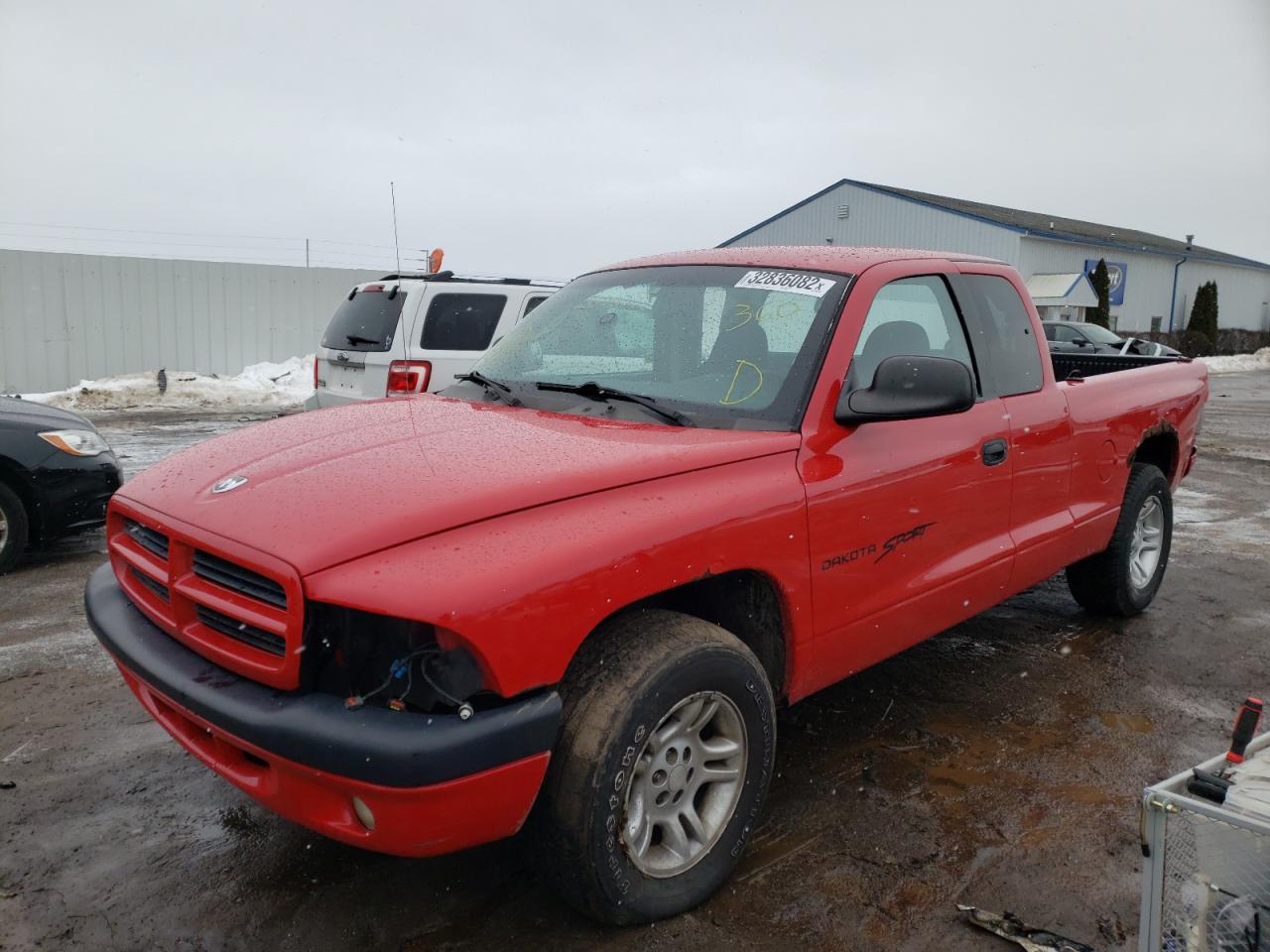 Photo 2 from auction – 2001 DODGE DAKOTA with VIN 1B7GL22X61S259660