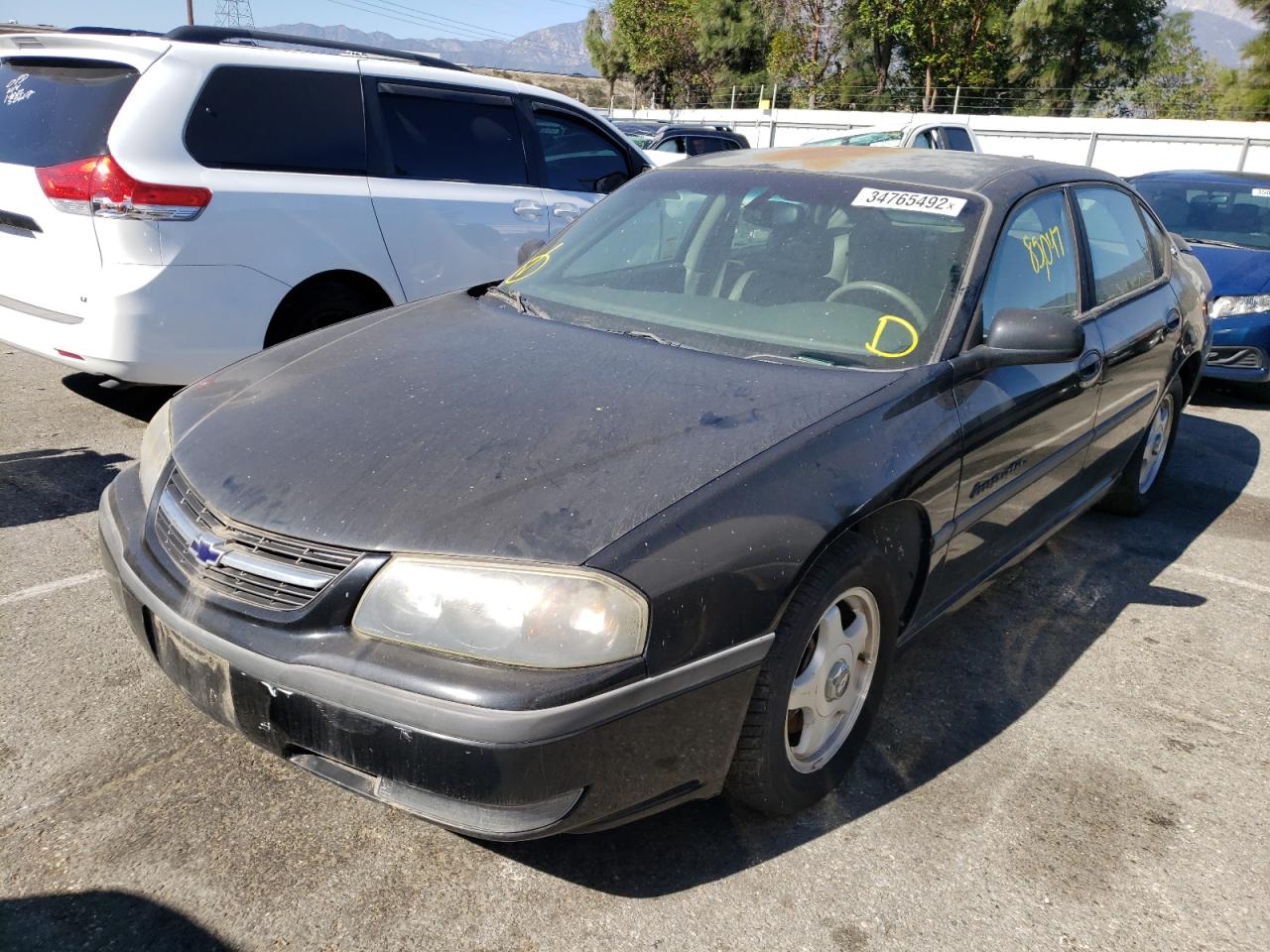 Photo 2 from auction – 2000 CHEVROLET IMPALA LS with VIN 2G1WH55K7Y9323594