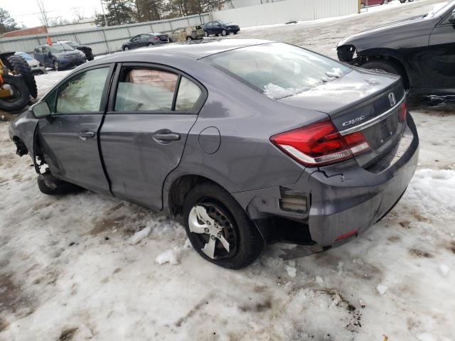 Photo 3 from auction – 2014 HONDA CIVIC LX with VIN 2HGFB2F5XEH514834