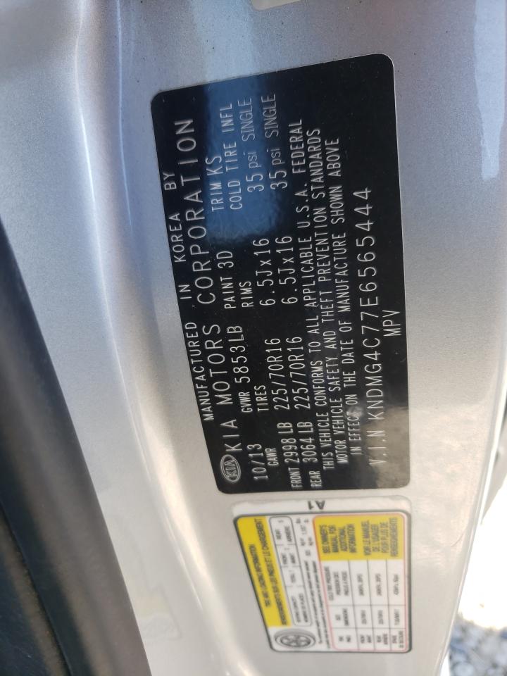 Photo 10 from auction – 2014 KIA SEDONA LX with VIN KNDMG4C77E6565444