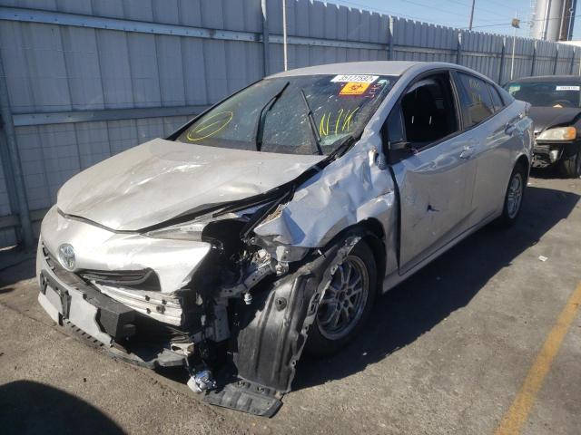 Photo 2 from auction – 2016 TOYOTA PRIUS with VIN JTDKBRFU1G3012104