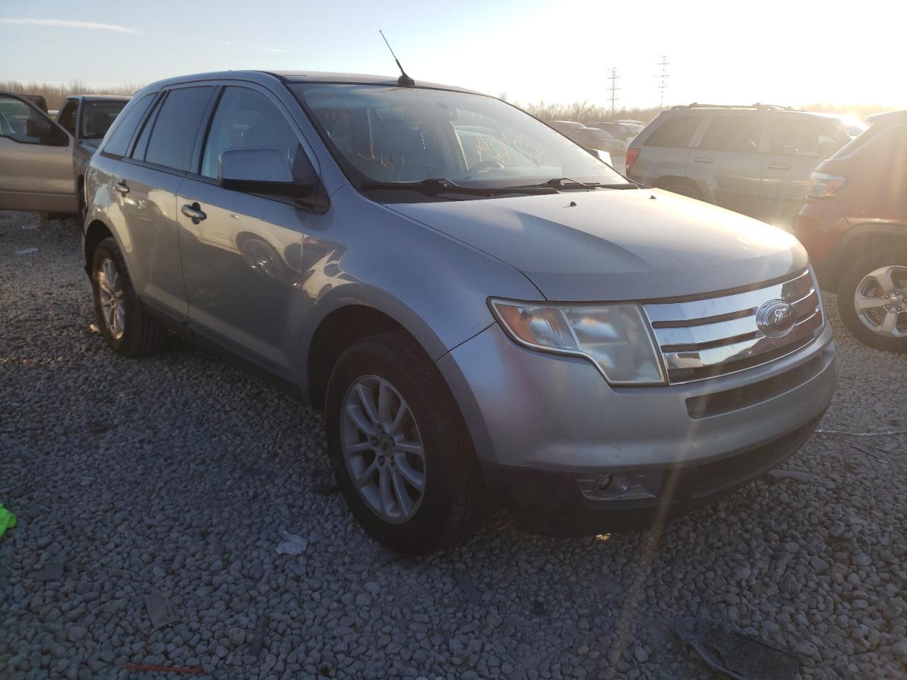 FORD EDGE SEL P 2007 with VIN 2FMDK39C07BA22448 - Photo from auction