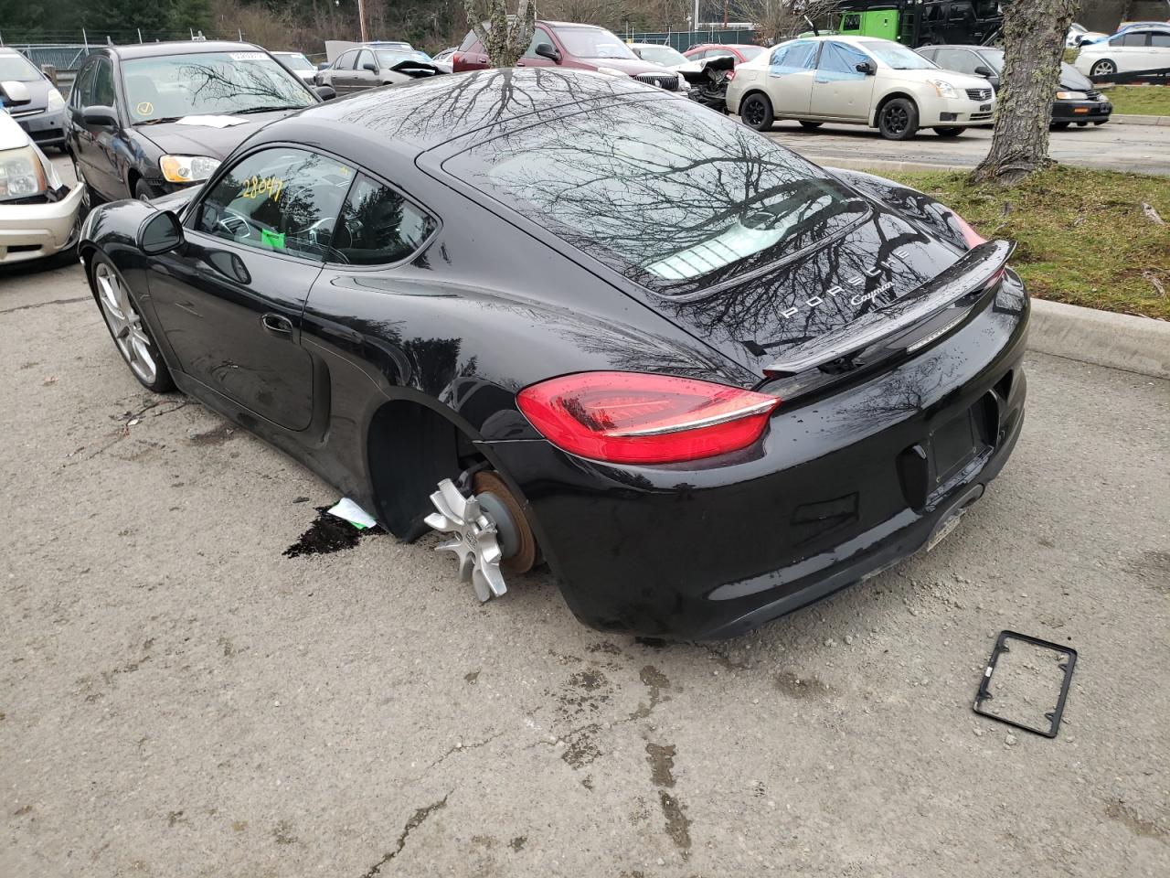 Photo 3 from auction – 2016 PORSCHE CAYMAN with VIN WP0AA2A87GK170842