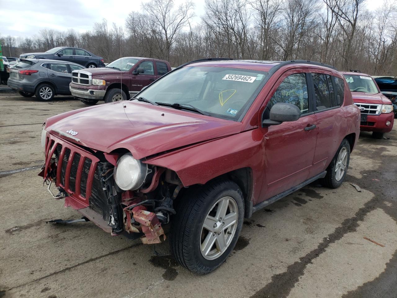 Photo 2 from auction – 2009 JEEP COMPASS SP with VIN 1J4FF47B39D217856