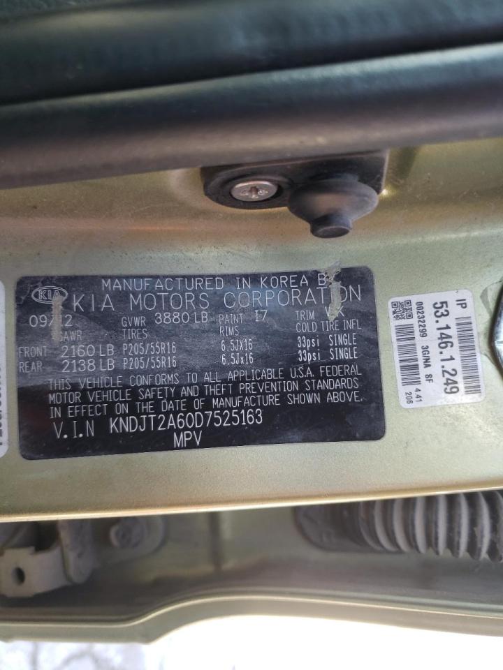 Photo 10 from auction – 2013 KIA SOUL + with VIN KNDJT2A60D7525163