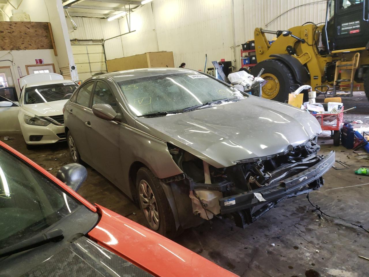 HYUNDAI SONATA GLS 2012 with VIN 5NPEB4AC3CH355817 - Photo from auction
