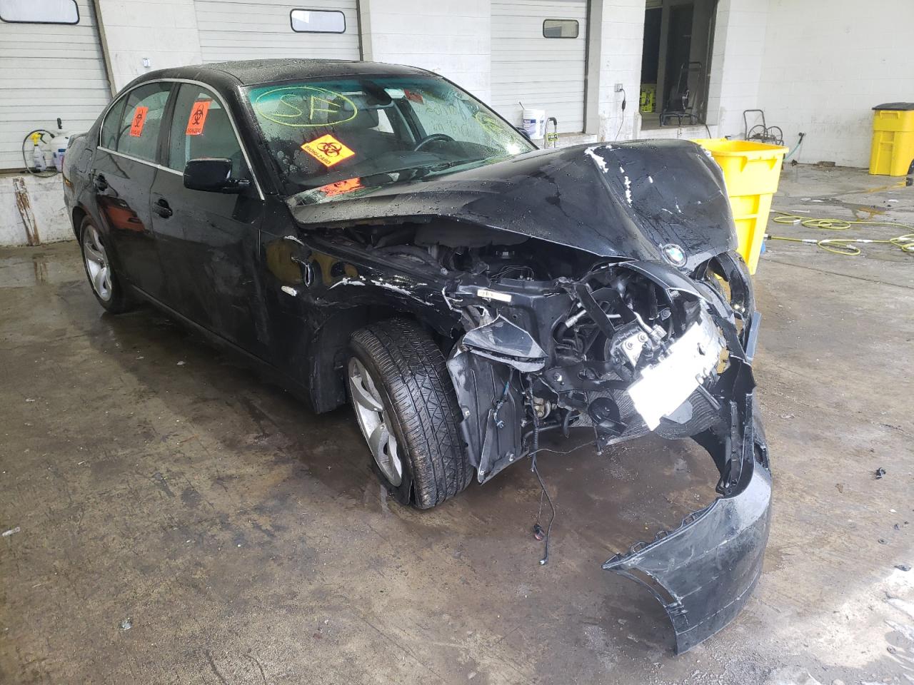 BMW 528 I 2008 with VIN WBANU53578CT12404 - Photo from auction