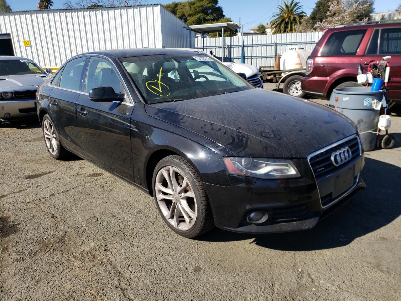 AUDI A4 PREMIUM 2011 with VIN WAUFFAFL7BN027375 - Photo from auction