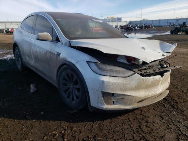 TESLA MODEL X 2018 with VIN 5YJXCBE27JF090228 - Photo from auction