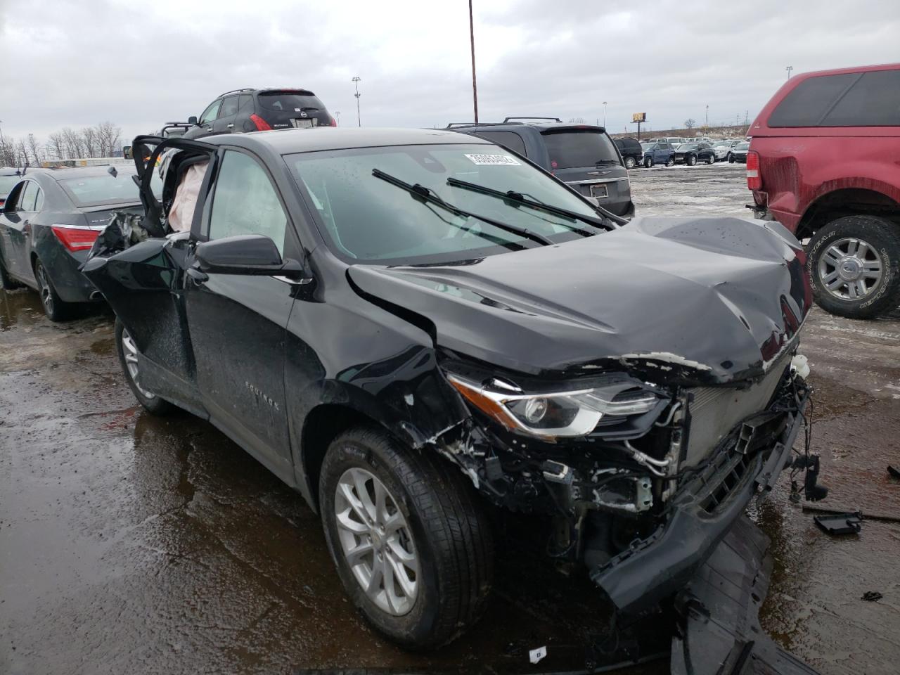 Photo 1 from auction – 2020 CHEVROLET EQUINOX LT with VIN 3GNAXJEV6LL267779