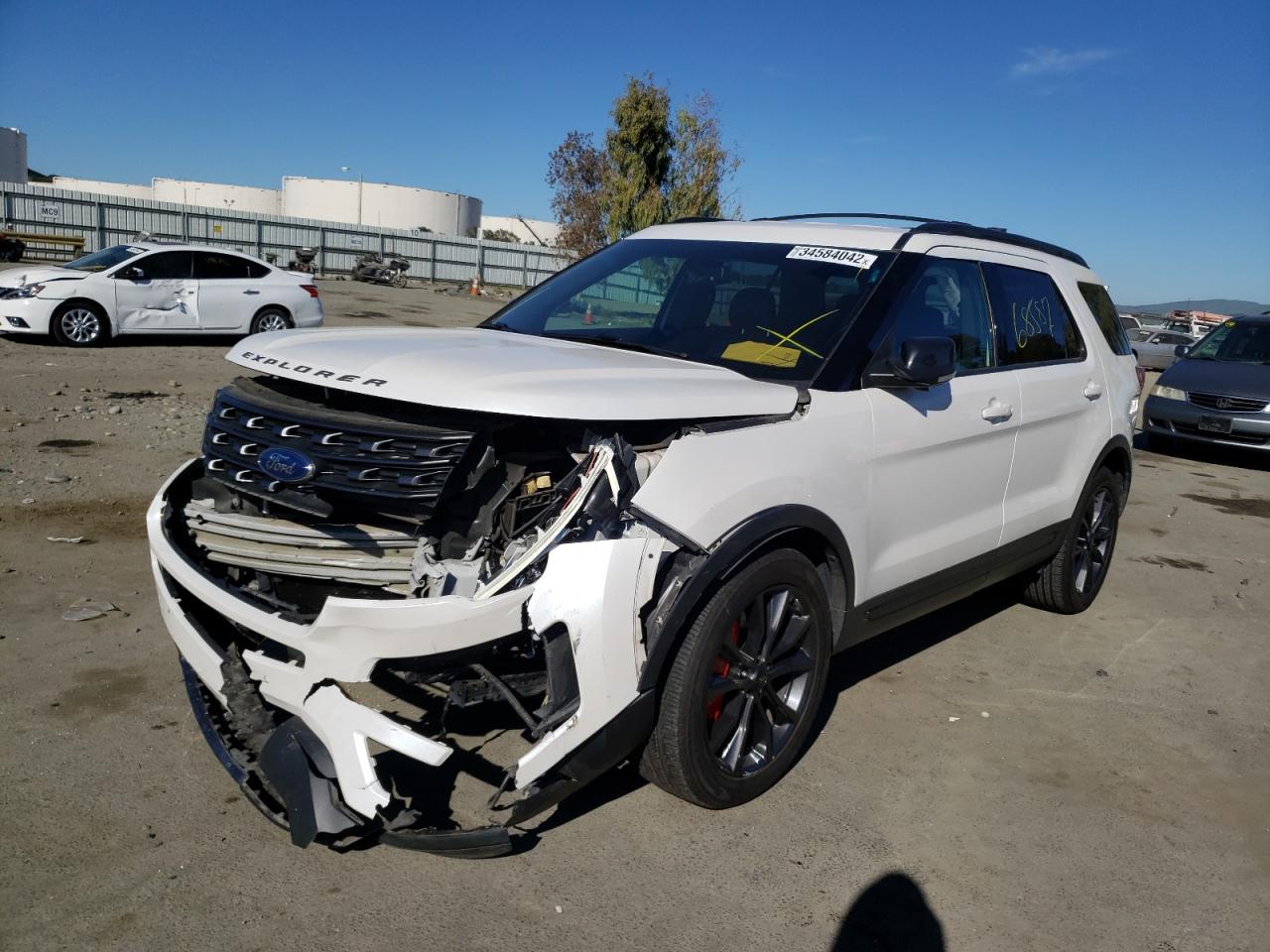 Photo 2 from auction – 2017 FORD EXPLORER X with VIN 1FM5K7D83HGA04003