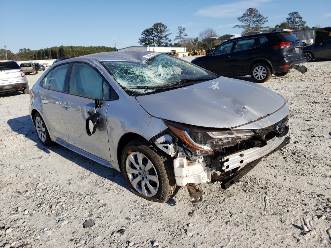 Photo 1 from auction – 2022 TOYOTA COROLLA LE with VIN JTDEPMAE5N3007602