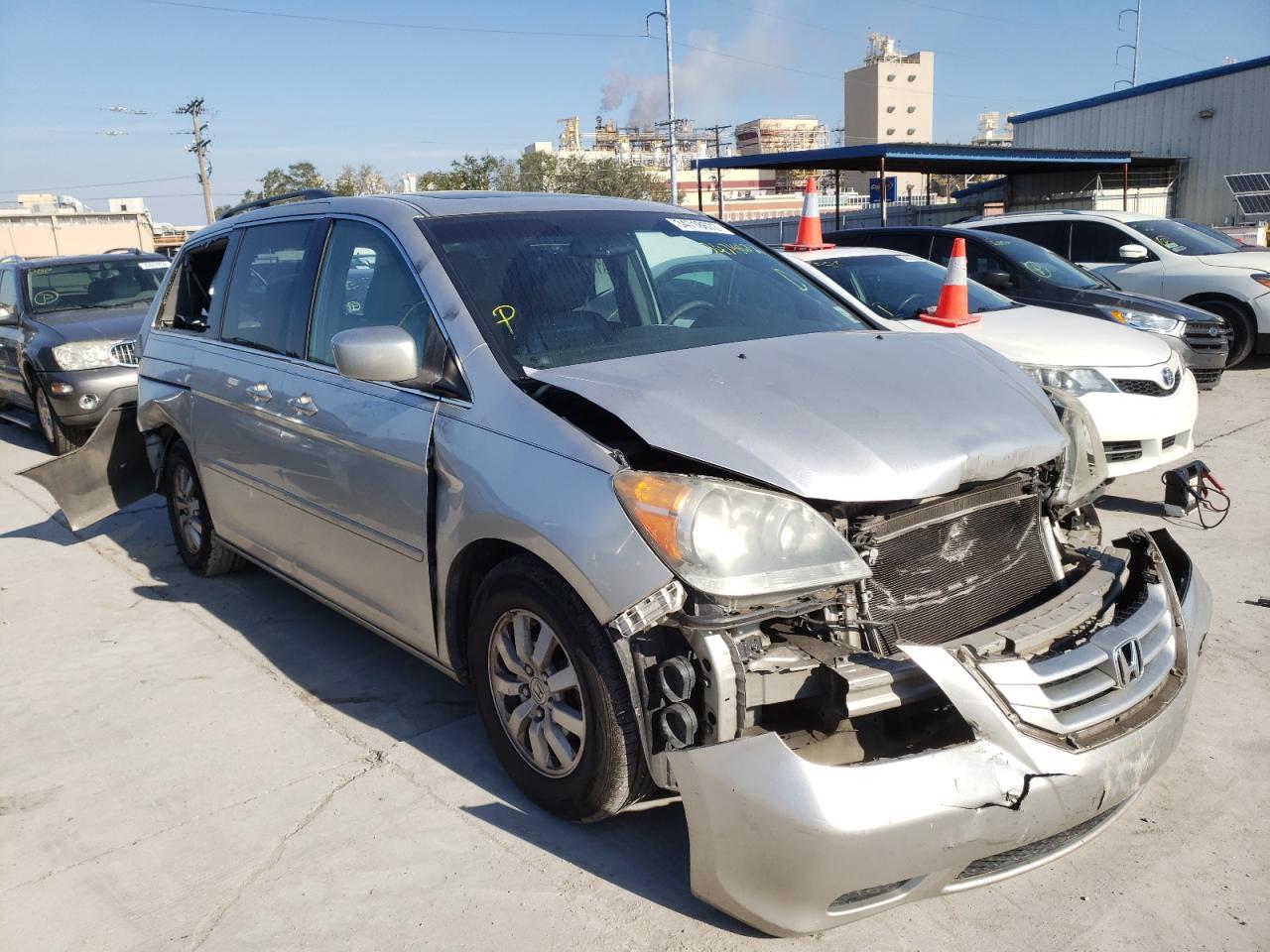 HONDA ODYSSEY EX 2008 with VIN 5FNRL38708B006850 - Photo from auction