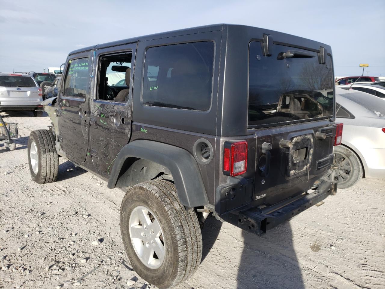 Photo 3 from auction – 2016 JEEP WRANGLER U with VIN 1C4BJWDG6GL219876