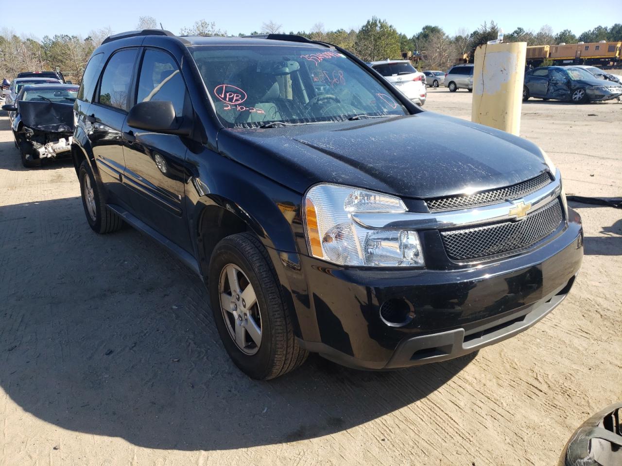 Photo 1 from auction – 2008 CHEVROLET EQUINOX LS with VIN 2CNDL13F986023077