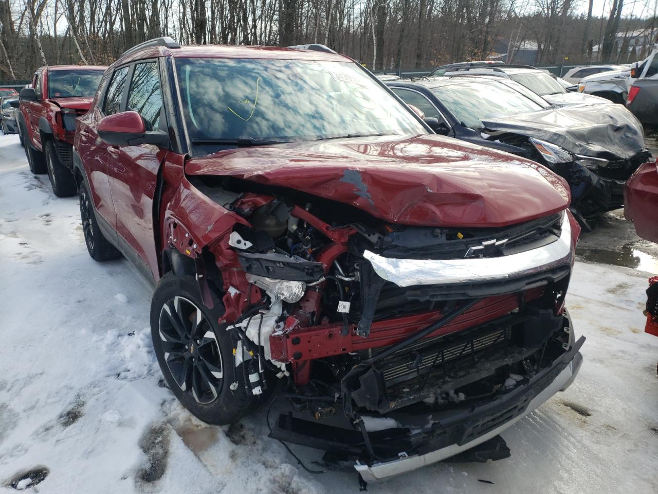 Photo 1 from auction – 2021 CHEVROLET TRAILBLAZE with VIN KL79MRSL7MB002228