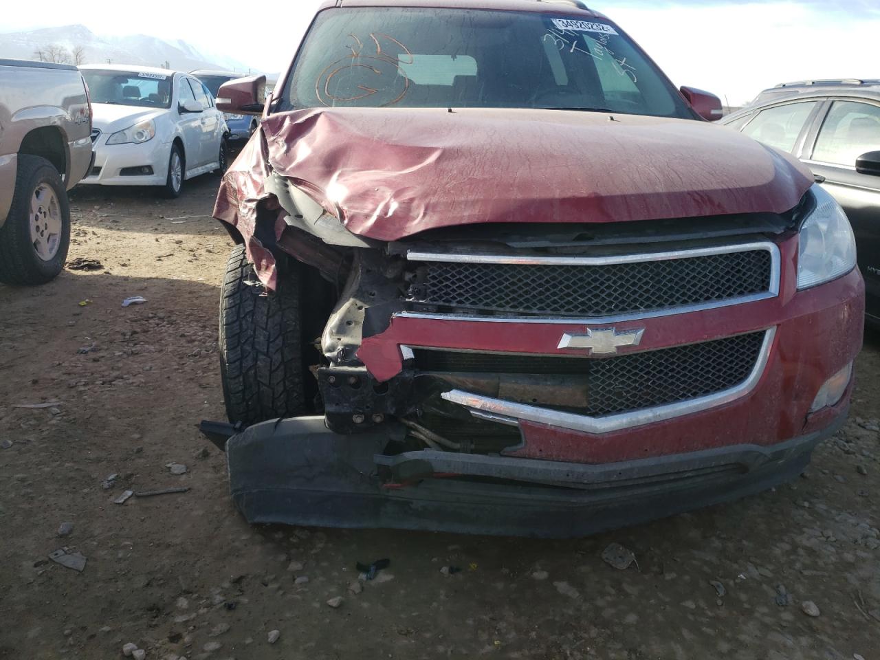 Photo 9 from auction – 2012 CHEVROLET TRAVERSE L with VIN 1GNKVJED4CJ379943