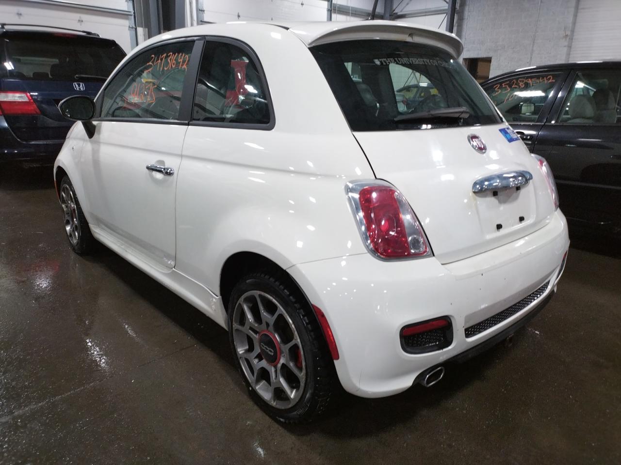Photo 3 from auction – 2012 FIAT 500 SPORT with VIN 3C3CFFBR0CT384299