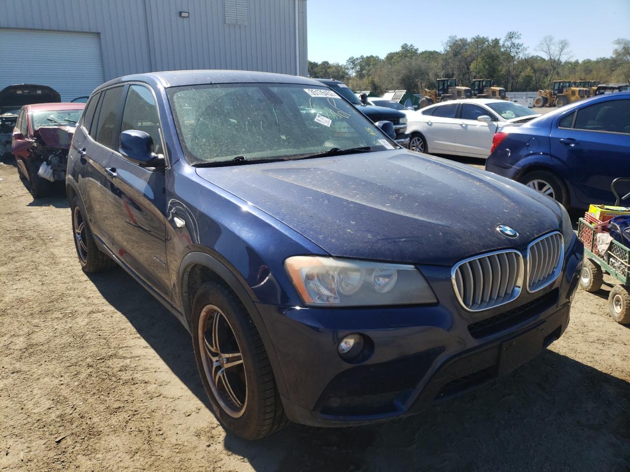 BMW X3 XDRIVE2 2011 with VIN 5UXWX5C56BL702821 - Photo from auction