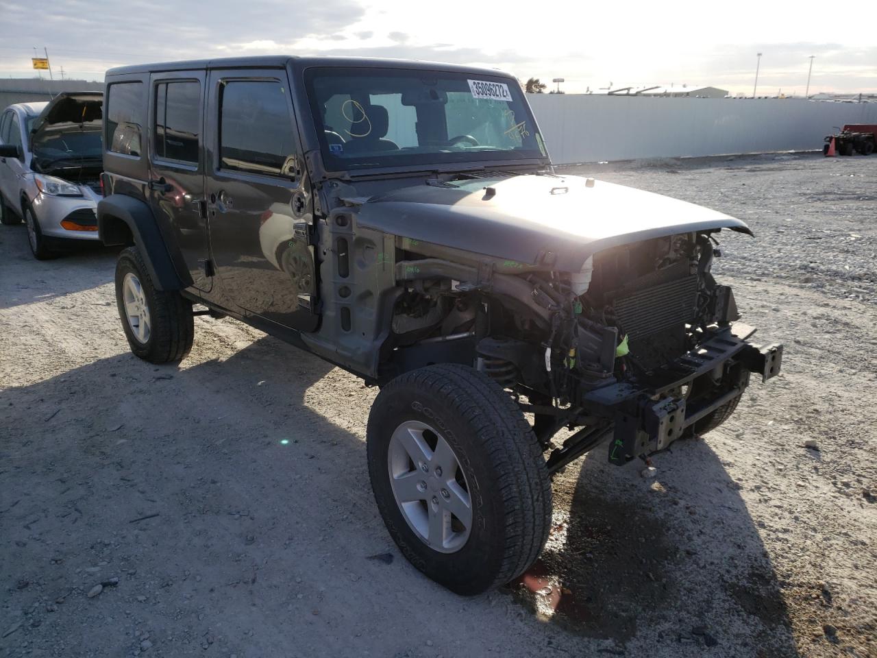 JEEP WRANGLER U 2016 with VIN 1C4BJWDG6GL219876 - Photo from auction