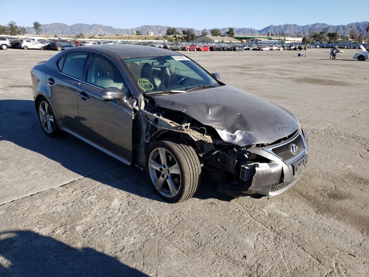 LEXUS IS 250 2013 with VIN JTHBF5C24D5185369 - Photo from auction