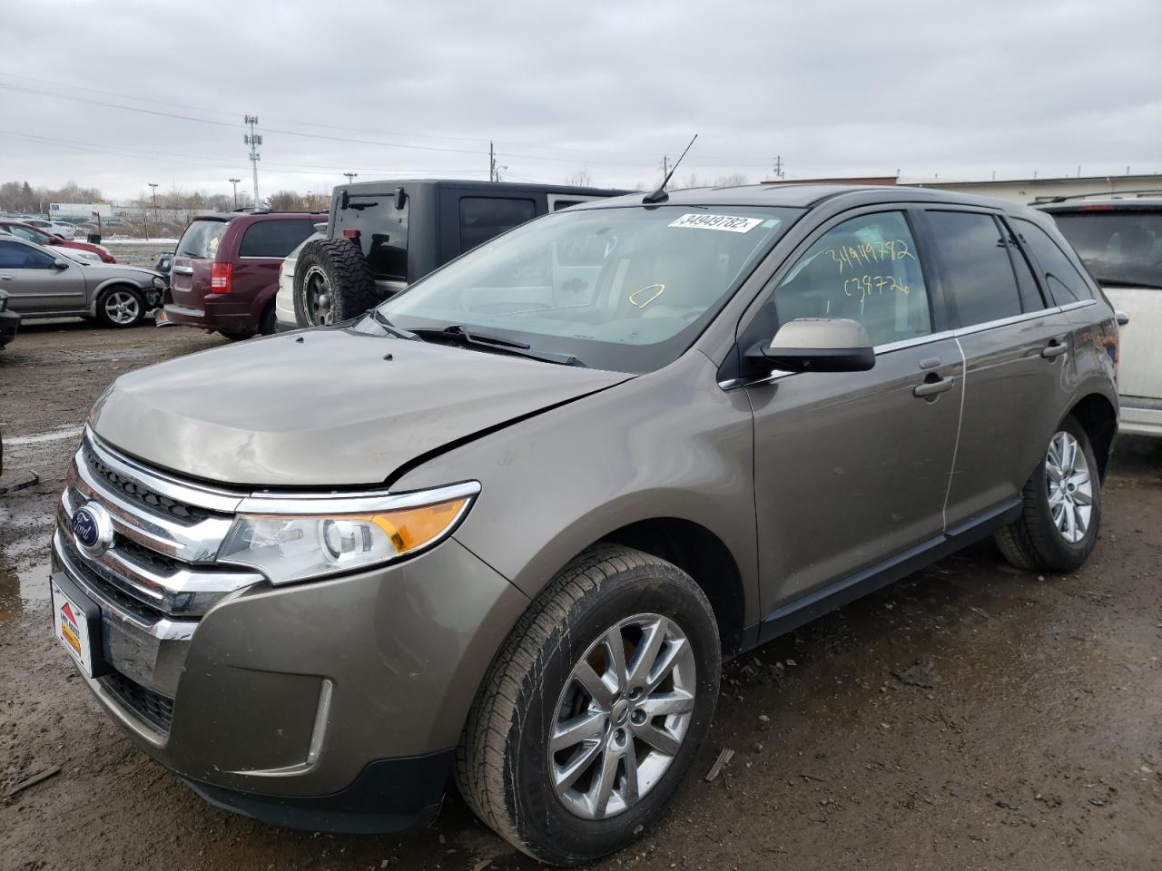 Photo 2 from auction – 2013 FORD EDGE LIMIT with VIN 2FMDK4KC3DBC38726