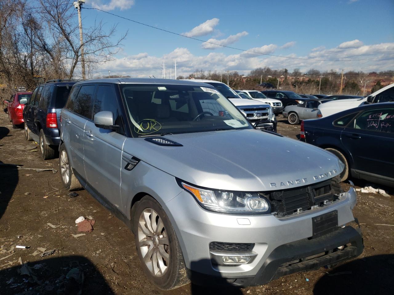 LAND ROVER RANGE ROVE 2016 with VIN SALWR2VF8GA635148 - Photo from auction