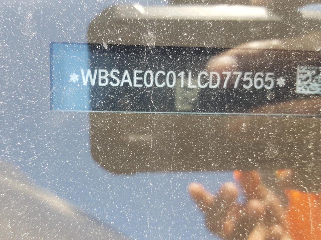 Photo 10 from auction – 2020 BMW M8 with VIN WBSAE0C01LCD77565