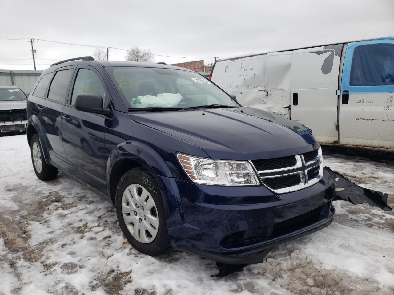 Photo 1 from auction – 2018 DODGE JOURNEY SE with VIN 3C4PDCAB1JT170473