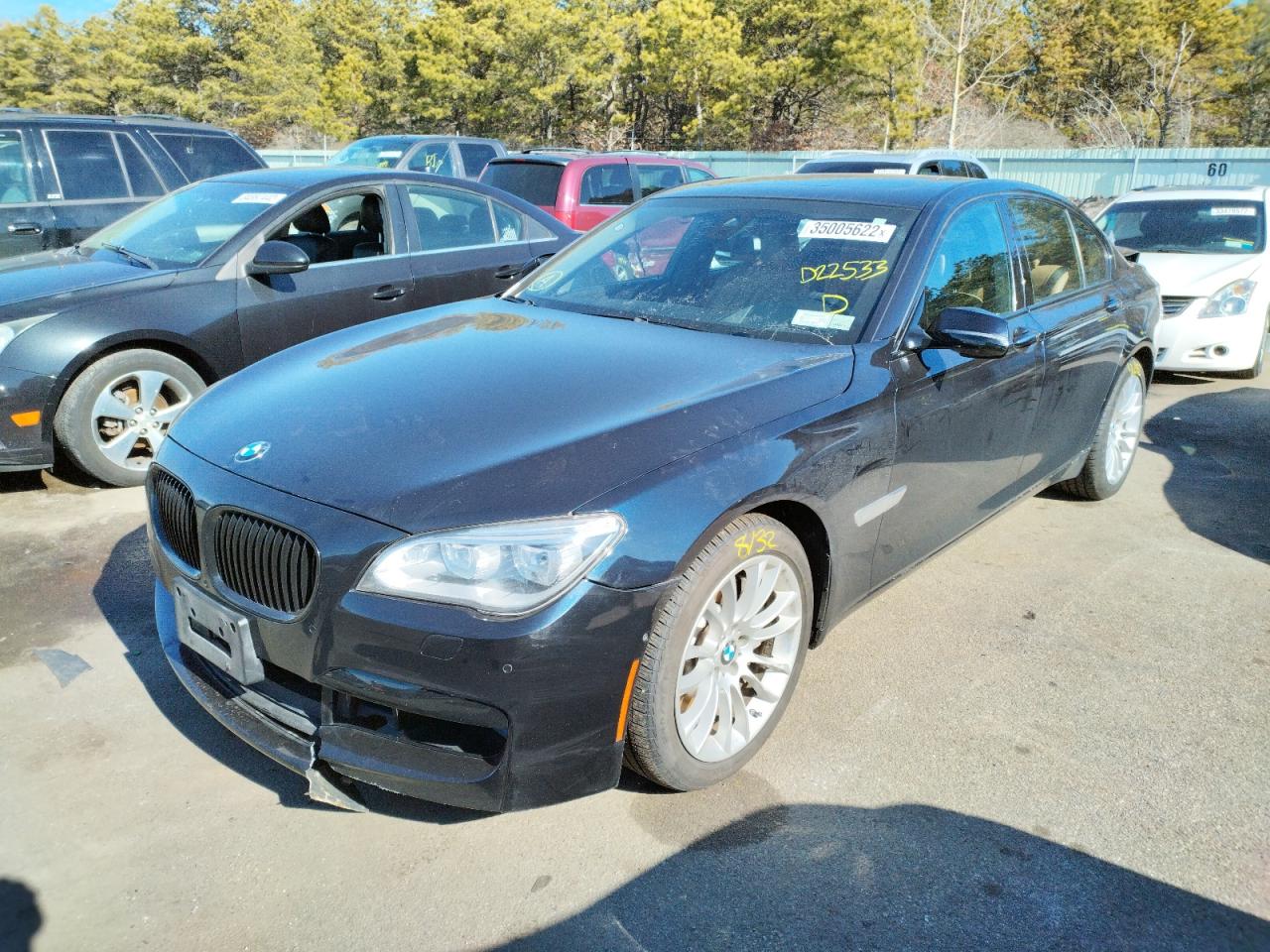 Photo 2 from auction – 2015 BMW 750 XI with VIN WBAYB6C54FD225334
