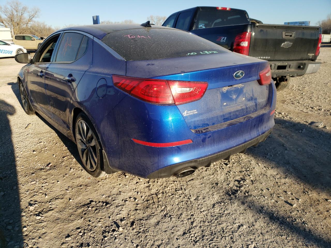 Photo 3 from auction – 2015 KIA OPTIMA SX with VIN 5XXGR4A63FG399802