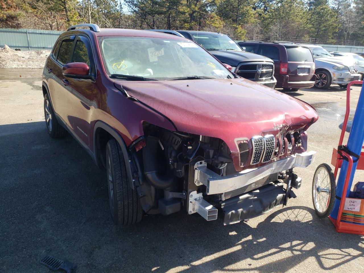 JEEP CHEROKEE L 2019 with VIN 1C4PJMDN2KD462936 - Photo from auction