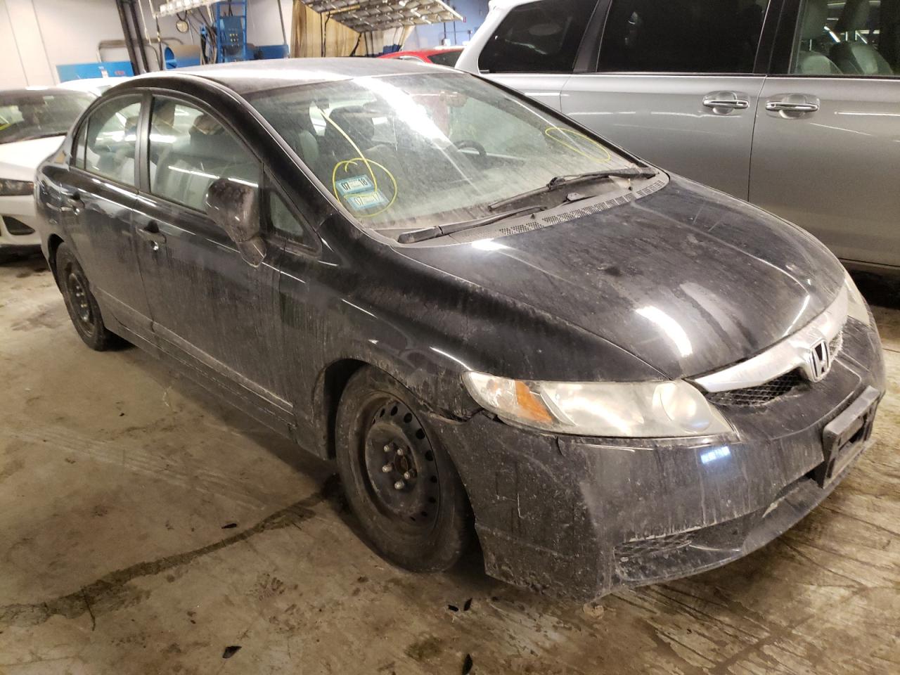 HONDA CIVIC LX 2011 with VIN 19XFA1F57BE029988 - Photo from auction
