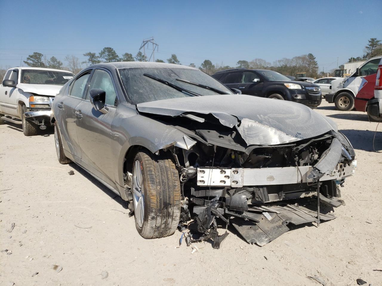 Photo 1 from auction – 2021 LEXUS IS 300 with VIN JTHAA1D23M5112639