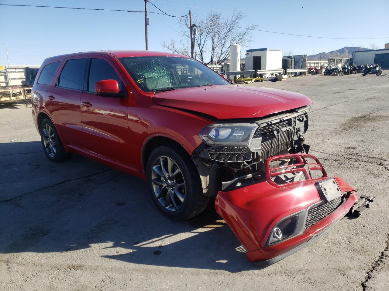 DODGE DURANGO SX 2015 with VIN 1C4RDHAG3FC119903 - Photo from auction