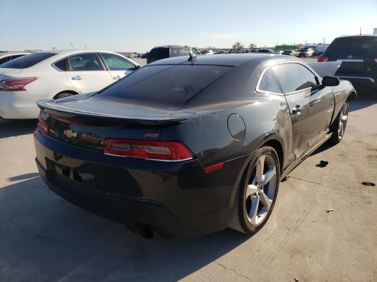 Photo 4 from auction – 2015 CHEVROLET CAMARO LT with VIN 2G1FC1E32F9306439