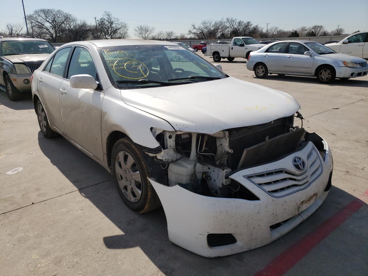 TOYOTA CAMRY BASE 2010 with VIN 4T1BF3EK8AU538597 - Photo from auction