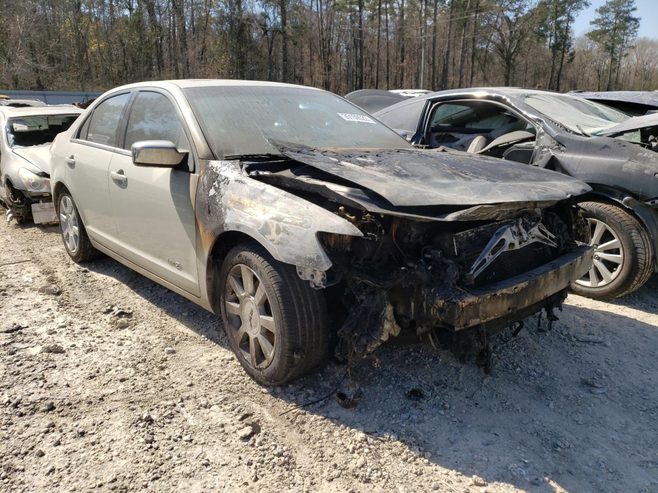 LINCOLN MKZ 2008 with VIN 3LNHM26T48R625092 - Photo from auction