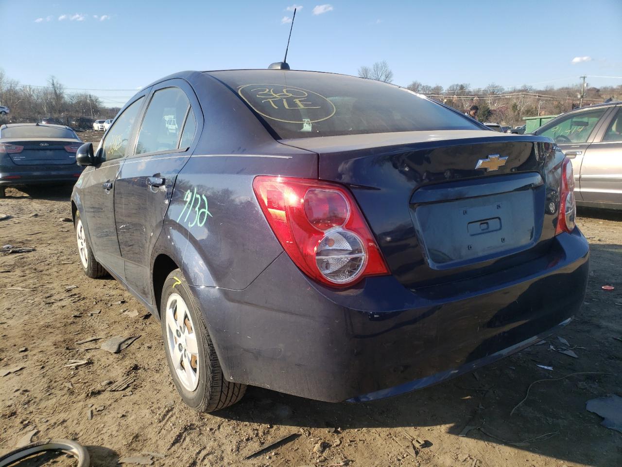 Photo 3 from auction – 2015 CHEVROLET SONIC LS with VIN 1G1JA5SG9F4130278