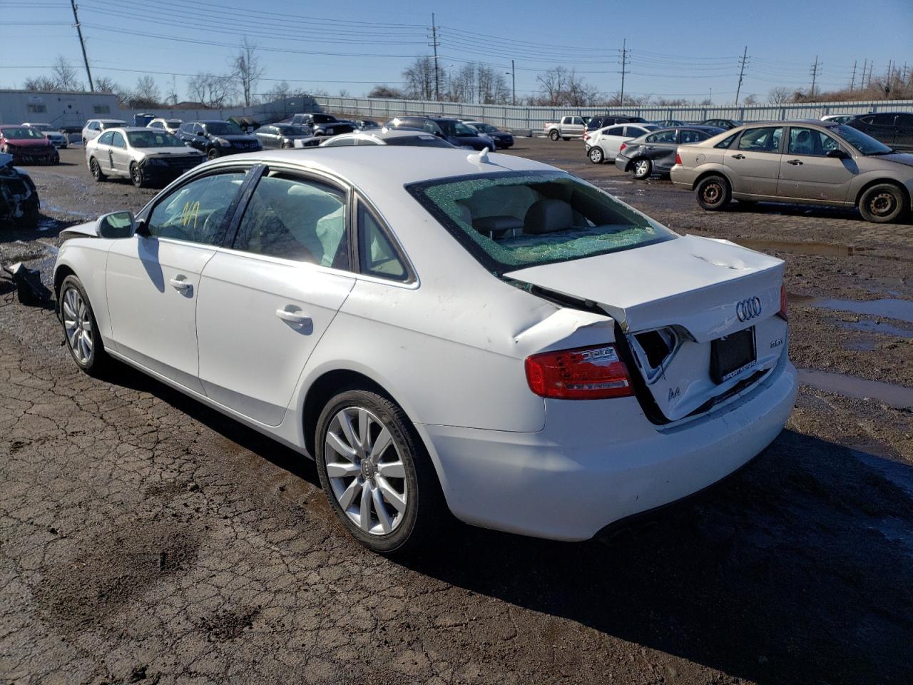 Photo 3 from auction – 2012 AUDI A4 PREMIUM with VIN WAUAFAFL3CN017258