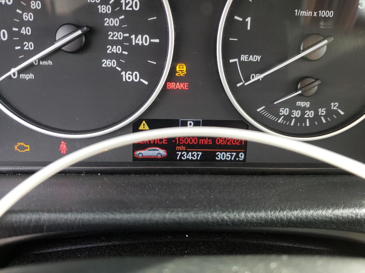 Photo 8 from auction – 2013 BMW 328 I with VIN WBA3A5C5XDF352226