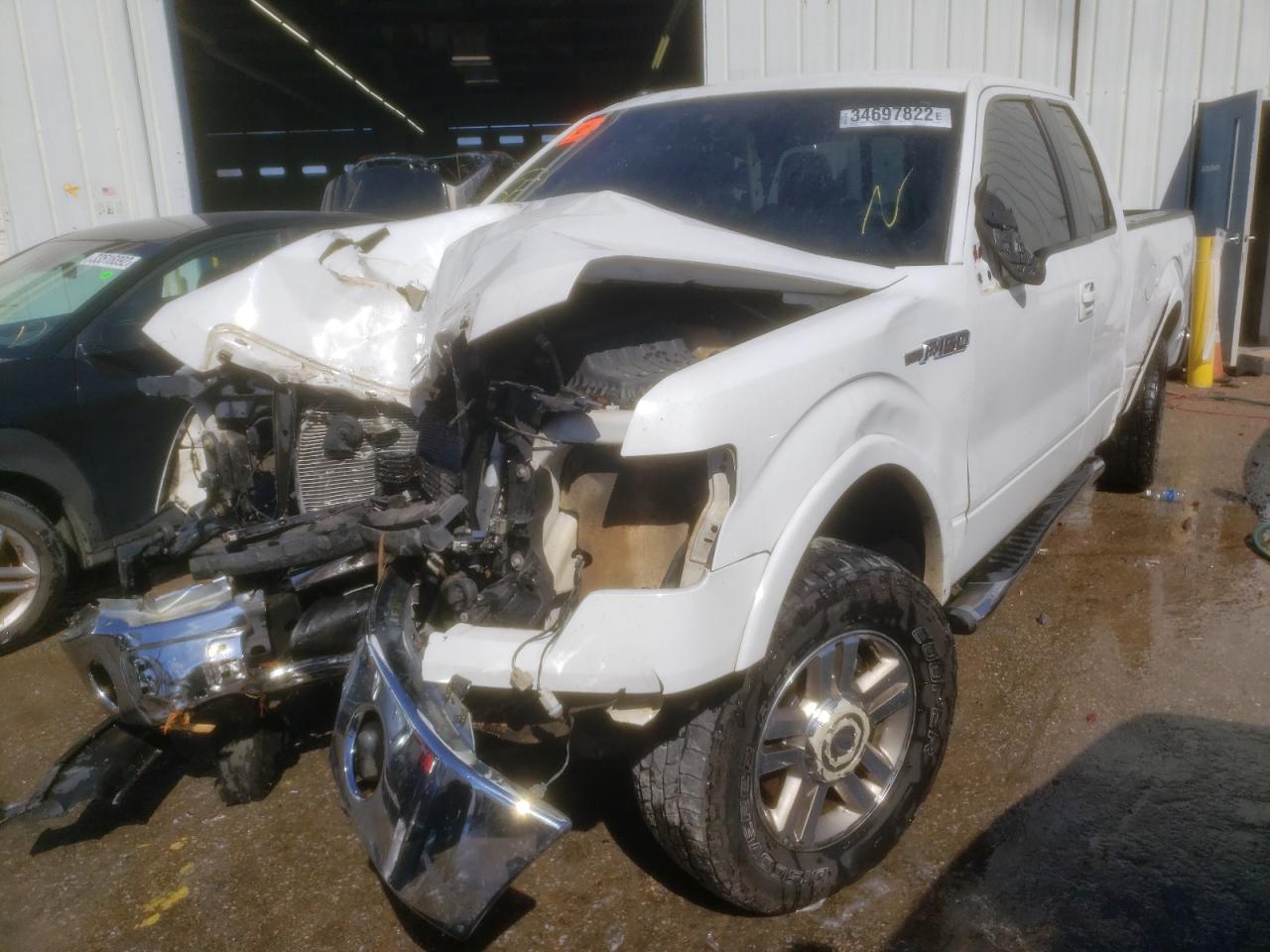 Photo 2 from auction – 2010 FORD F150 SUPER with VIN 1FTFX1EV3AFA76388