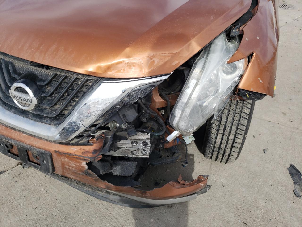 Photo 9 from auction – 2016 NISSAN MURANO S with VIN 5N1AZ2MH7GN110560
