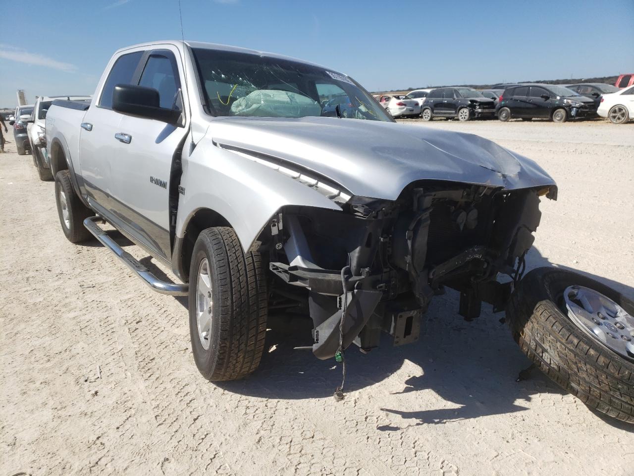 DODGE RAM 1500 2010 with VIN 1D7RB1CT2AS155951 - Photo from auction