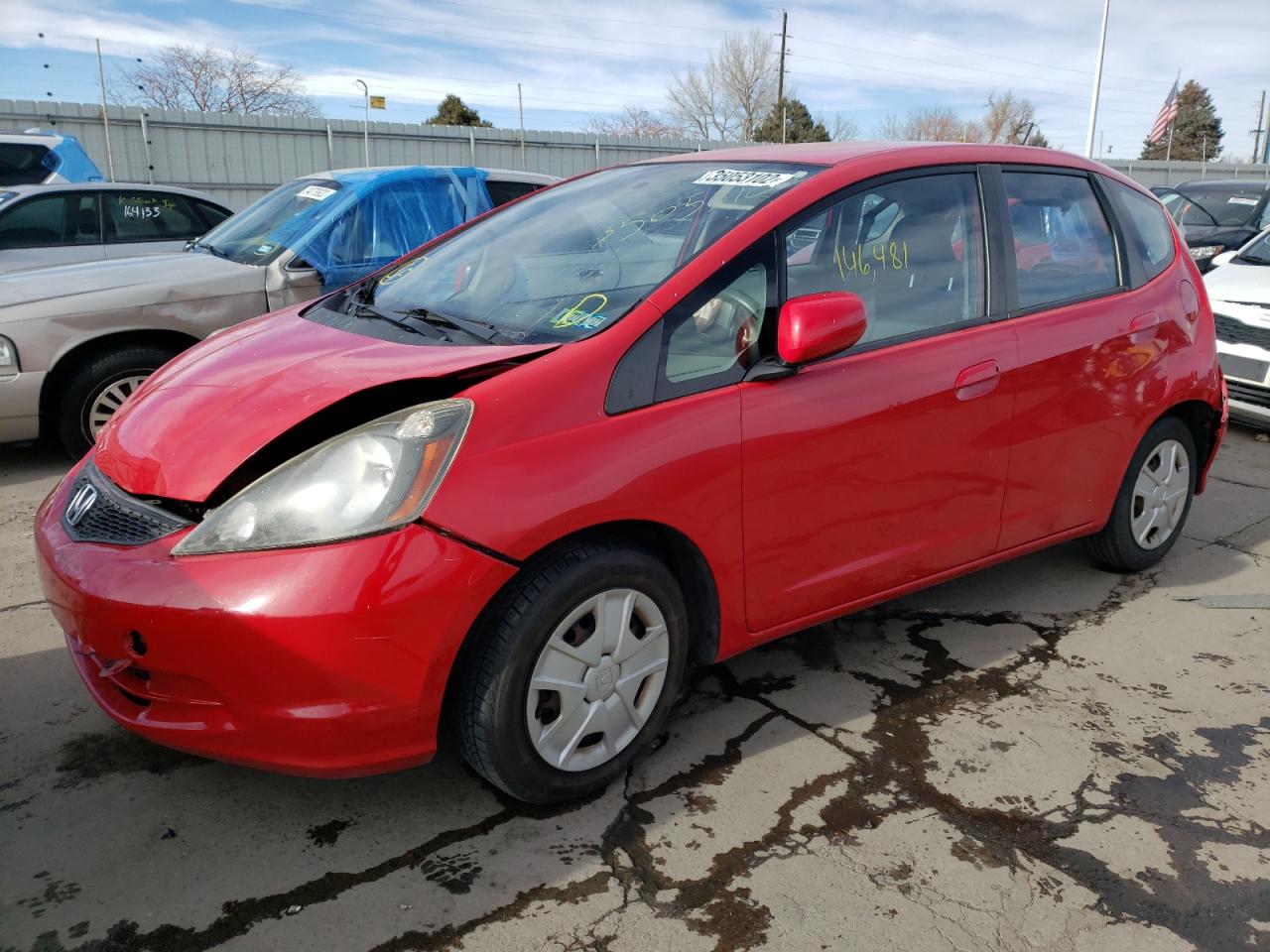 Photo 2 from auction – 2012 HONDA FIT with VIN JHMGE8H30CS008541