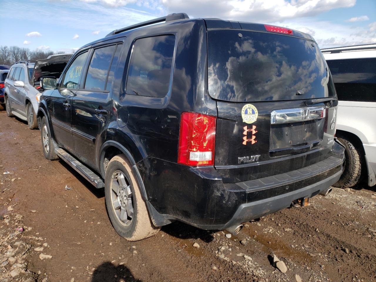 Photo 3 from auction – 2009 HONDA PILOT TOUR with VIN 5FNYF48959B053495