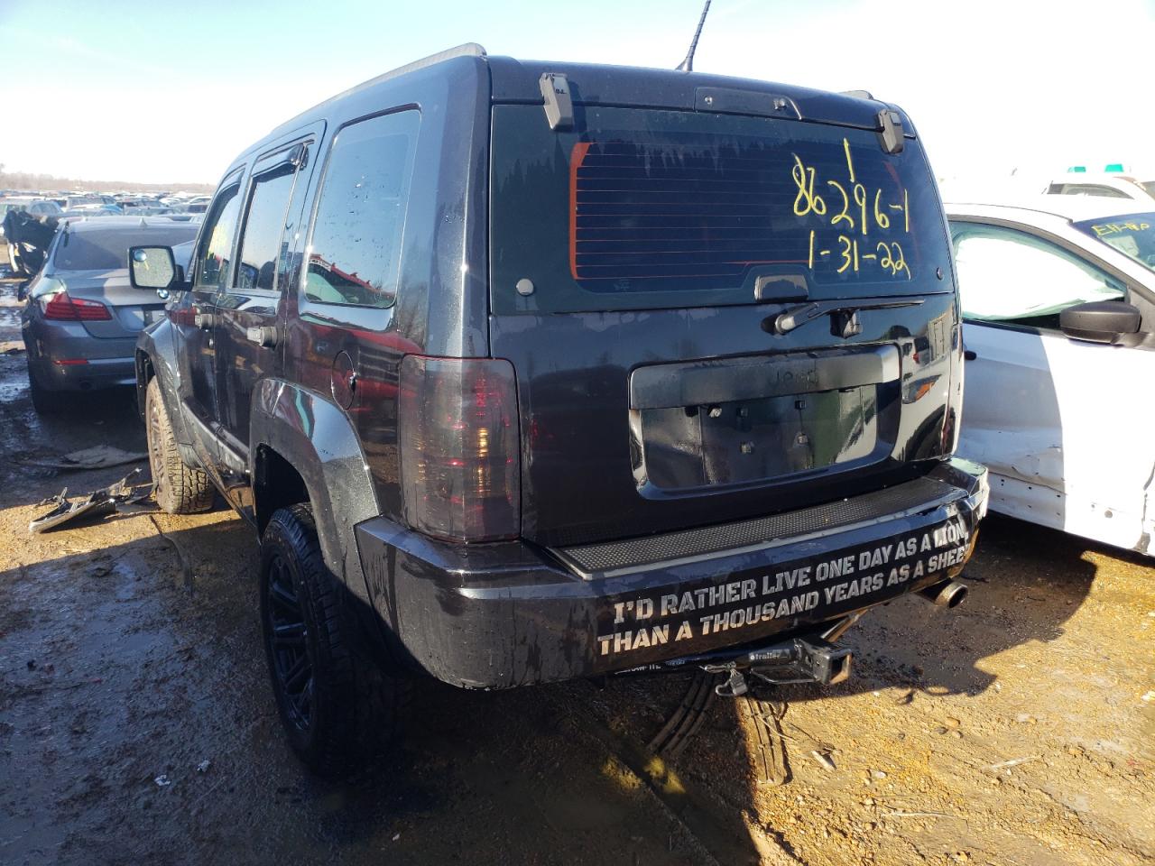 Photo 3 from auction – 2012 JEEP LIBERTY SP with VIN 1C4PJMAK2CW165567